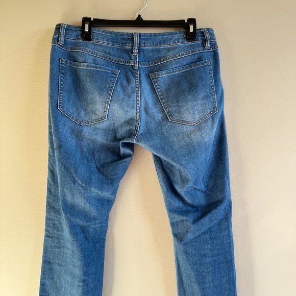 CABI ANKLE JEANS LOW RISE WOMENS SIZE 6 MEDIUM BLUSH WASH DENIM - Picture 5 of 6
